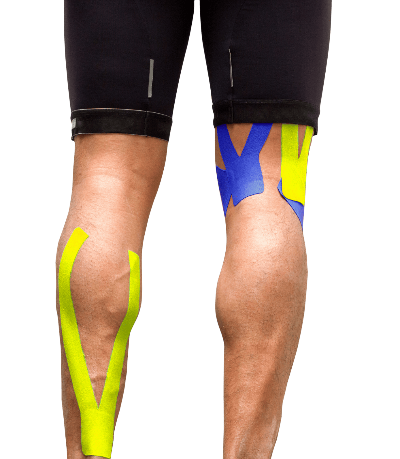 Legs with athletic tape